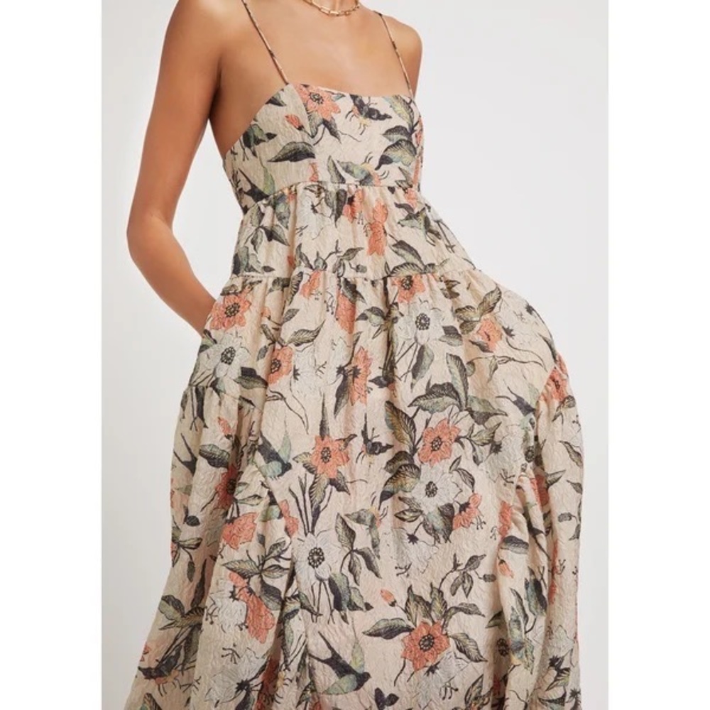 Astrid Dress in Alabaster - Picture 6 of 13